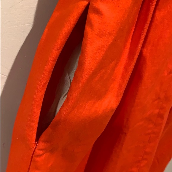 J. Crew “Suited” Orange Shift Dress - Women’s Size 0 - Picture 8 of 8